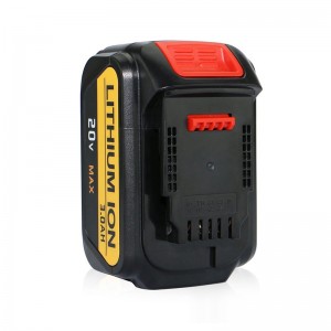 Uirlis 20V 3000mAh Li-ian 20V Cadhnraí Athsholáthair do Dewalt DCB182, DCB184, DCB200, DCB201